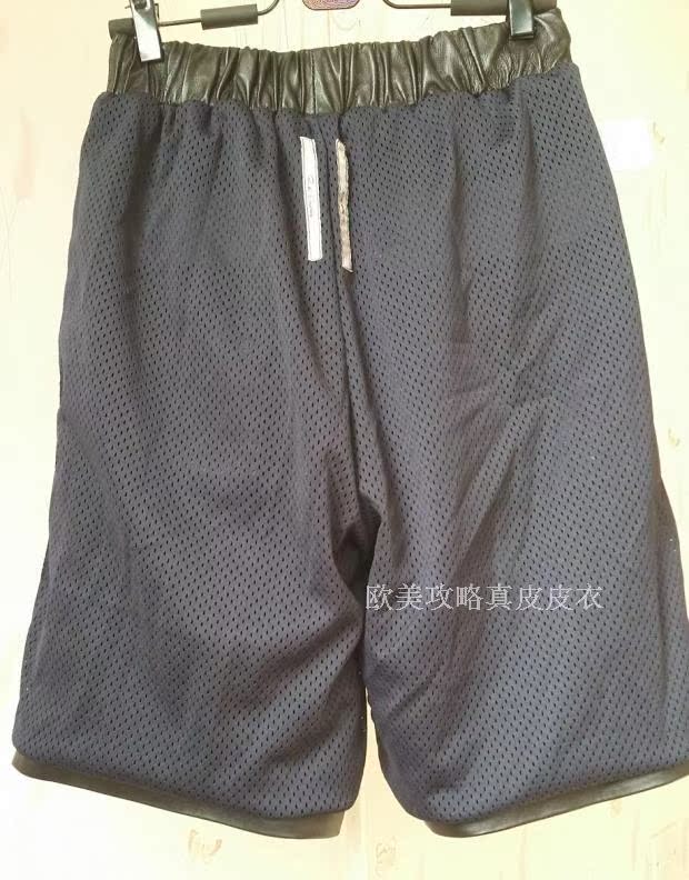 Pantalon cuir homme droit pour printemps - Ref 1491204 Image 15