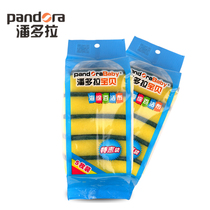 Pandora sponge scrub kitchen Brush pan dishcloth does not touch oil strong decontamination no hair removal
