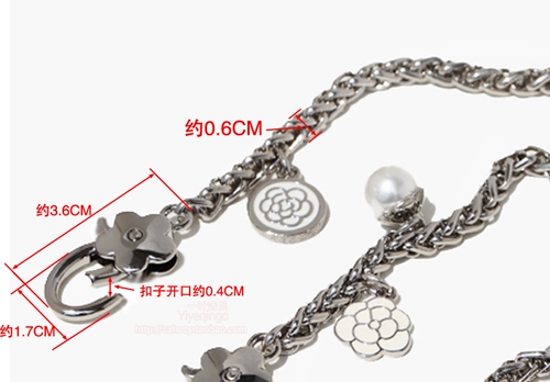 Серебряный аксессуар, цепь, металлические аксессуары, сумка на цепочке, цепочка, 6мм, DIY