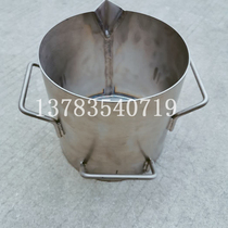  Manufacturers supply metal titanium boat niobium titanium crucible titanium barrel ring titanium target block acid corrosion alchemy tools