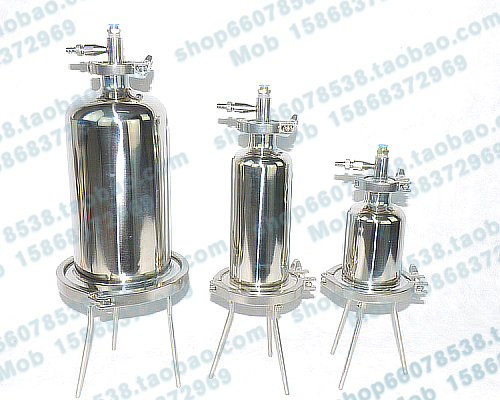 厂家直销0.5升&Phi;100mm滤膜过滤器500ml不锈钢桶式正压过滤器0.5L