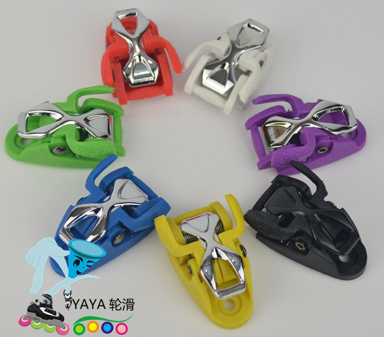 Rice high trix Ice Skate Barbuckle remove the mouth pickpocketing wheel sliding shoes Barbuttons kksj spider buckle spider tulip hv accessories-Taobao