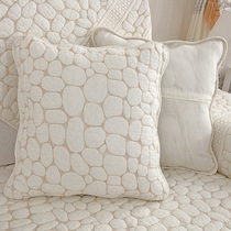 Full cotton hug pillow sofa cushions office leaning against pillow headboard backrest car for waist cushion with pillow cover core waist pillow cushion