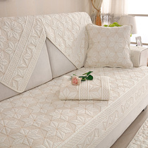 Grey Sofa Cushion Nordic Simplicity All Season Universal Cushions Pure Cotton Cloth Art All Cotton Sofa Towels Backrest Sofa Cover