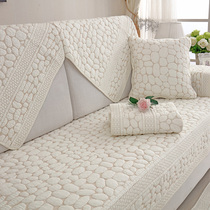 Sofa cushion minimalist modern season fabric with all-bag anti-slip all-cotton cushion universal sofa cover sofa towel backrest