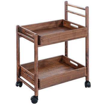 Nantianmen pure log movable side table