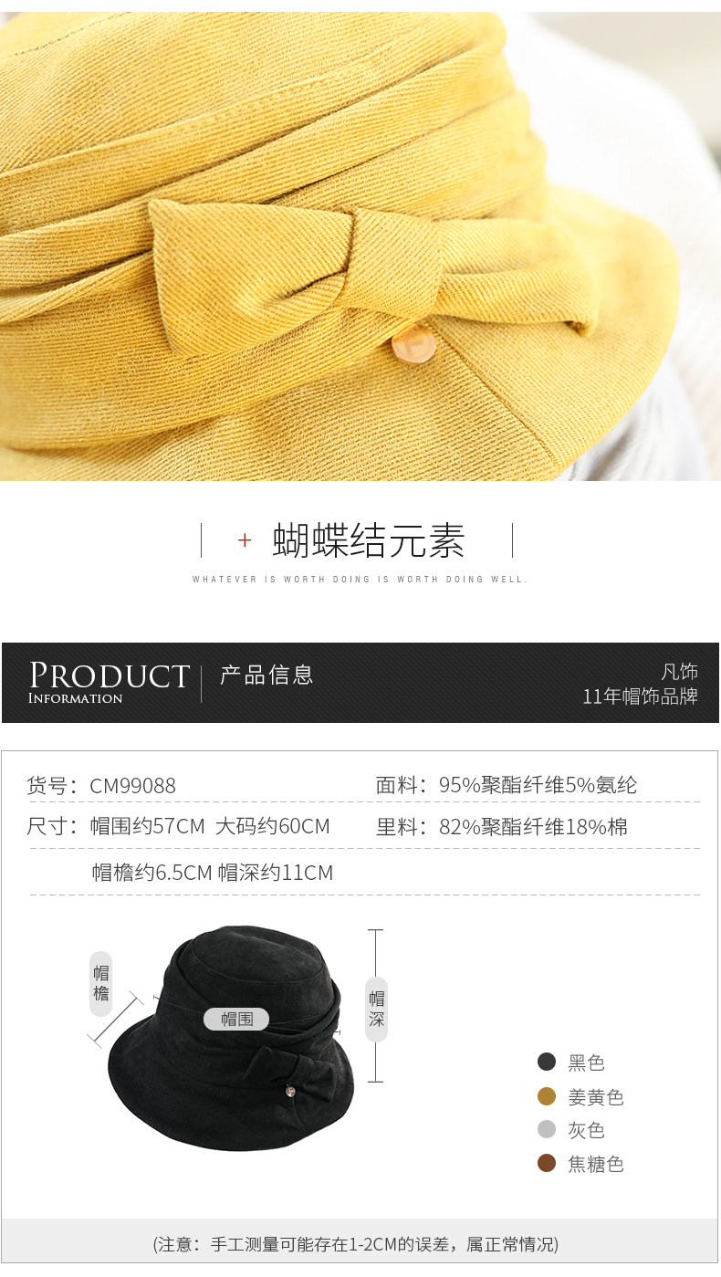 Chapeau pour femme FANCET   en Polyester - Ref 3233639 Image 9