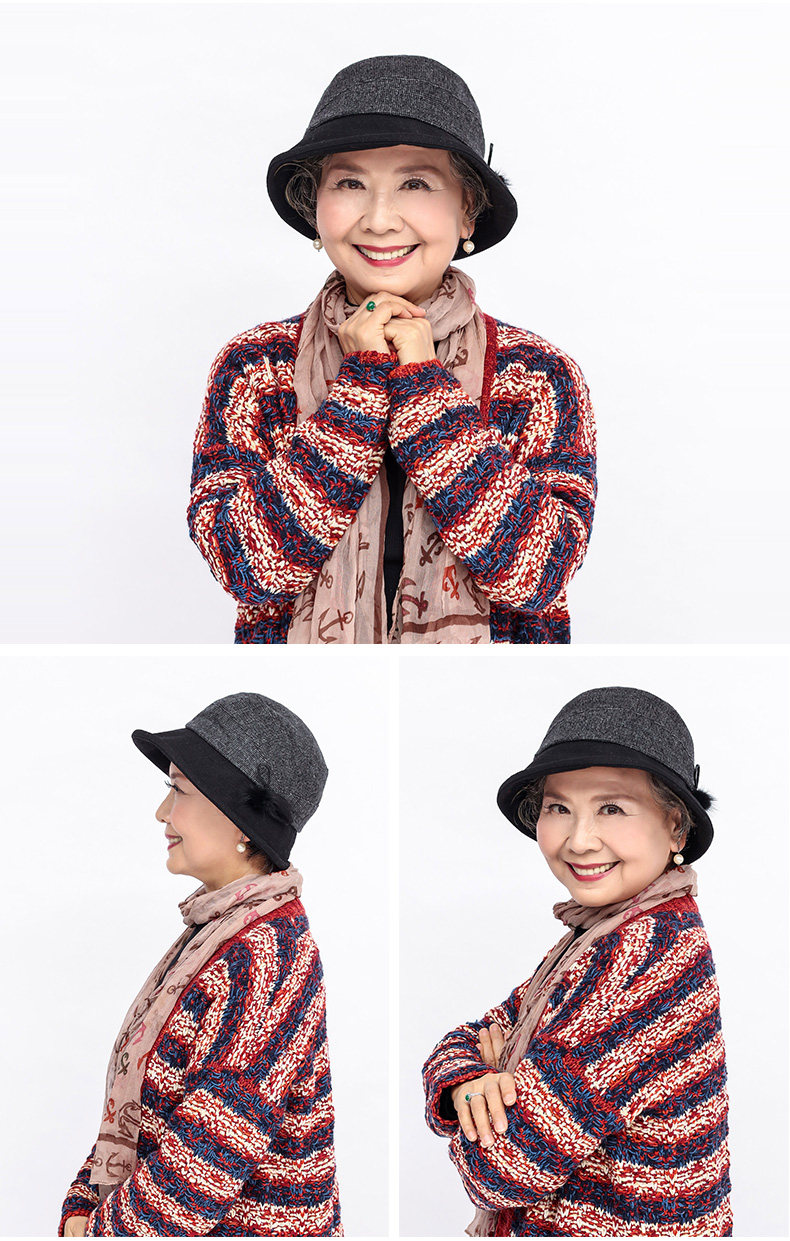 Chapeau pour femme en Melange de laine - Ref 3233563 Image 12