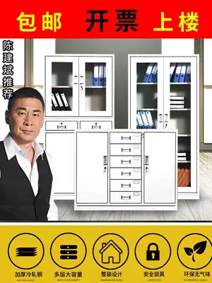 Office tin cabinet filing cabinet filing cabinet thickening accounting certificate cabinet single section cabinet storage cabinet information small cabinet