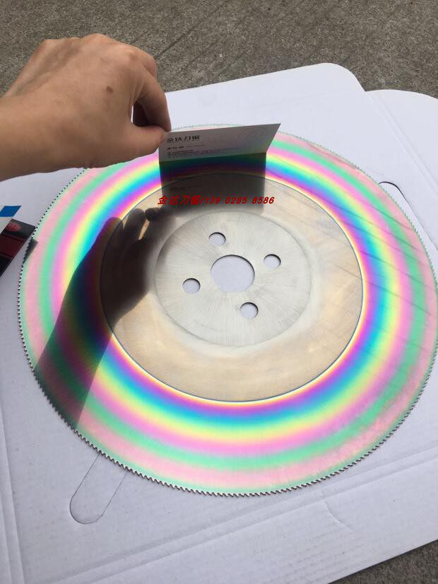 Stainless steel julia high-speed mesh saw blade W6 tiger head metal cutting blade 315 cutting iron aluminum alloy circular saw blade