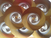  apollo Apollo HSS-M35 high speed hacksaw blade cutting iron copper aluminum pipe cutting machine saw blade 250 275 300