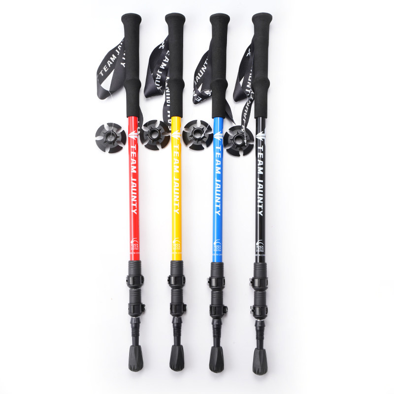 登山杖户外徒步爬山旅行徒步装备铝合金超轻高强合金锁扣三节手杖详情3