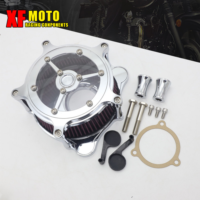 Suitable for Harley 883 1200 X48 air filter modified high performance filter assembly
