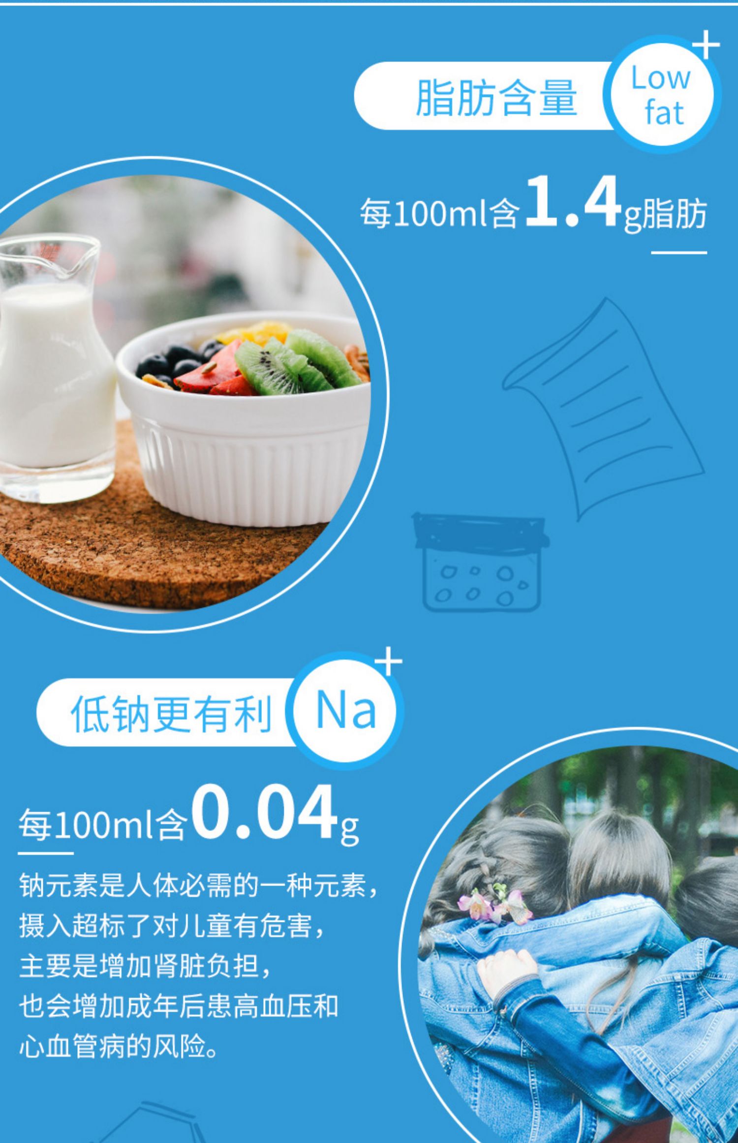 四洲甜牛奶进口奶源早餐儿童牛奶125ml