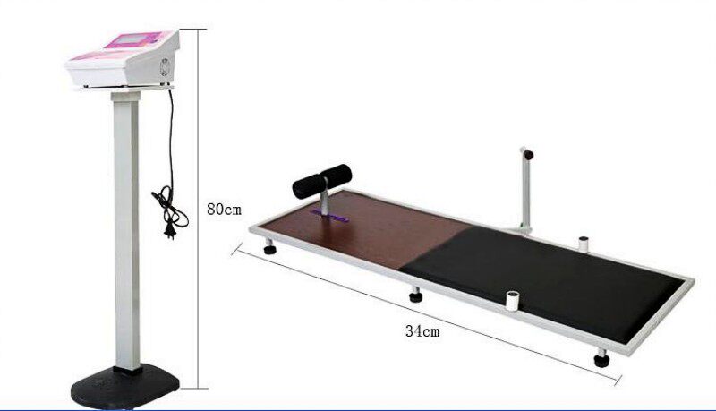Supine sitting tester Section guide TZCS-3 Sit-up Exam Electronic Type Supine Sit-up Tester