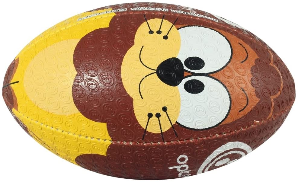 Overseas Optimum cartoon rugby ball Multi-coloomed 4 British style