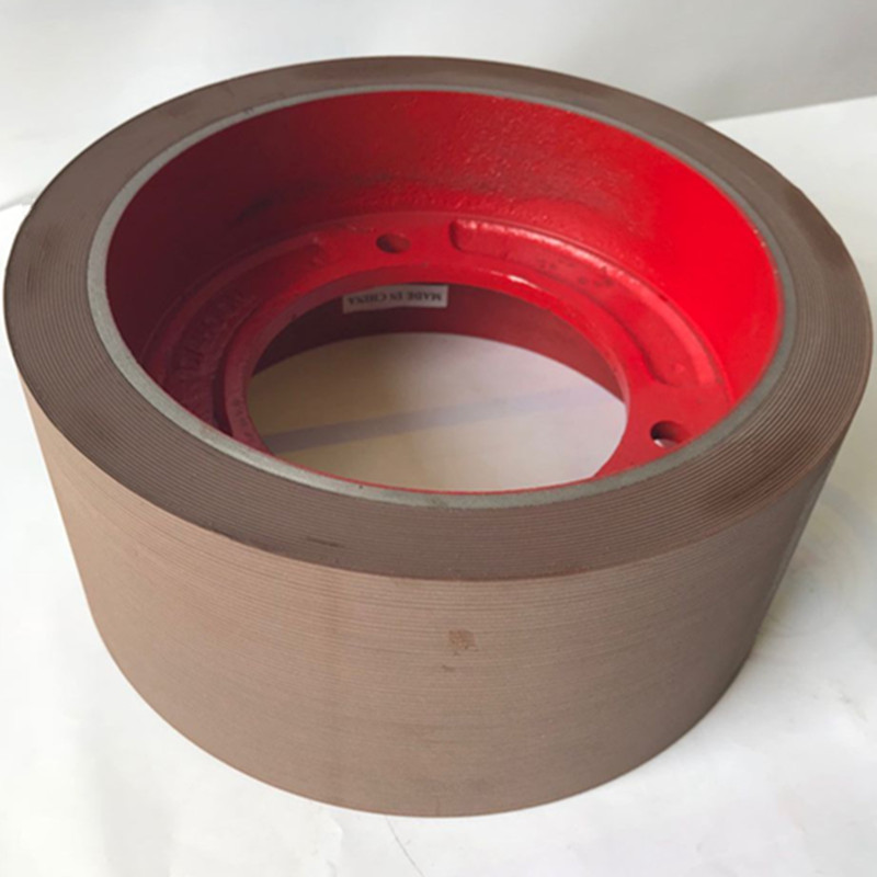 Red Flag Bridge 4 Inch Brown Rice Hulling Machine Glue Roller generation Tinder rubber roller Hulling Valley Rubber Roll RMB90  Only
