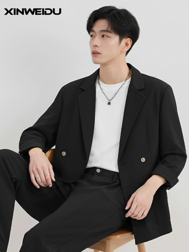 Элитный универсальный корейский костюм, свободный крой