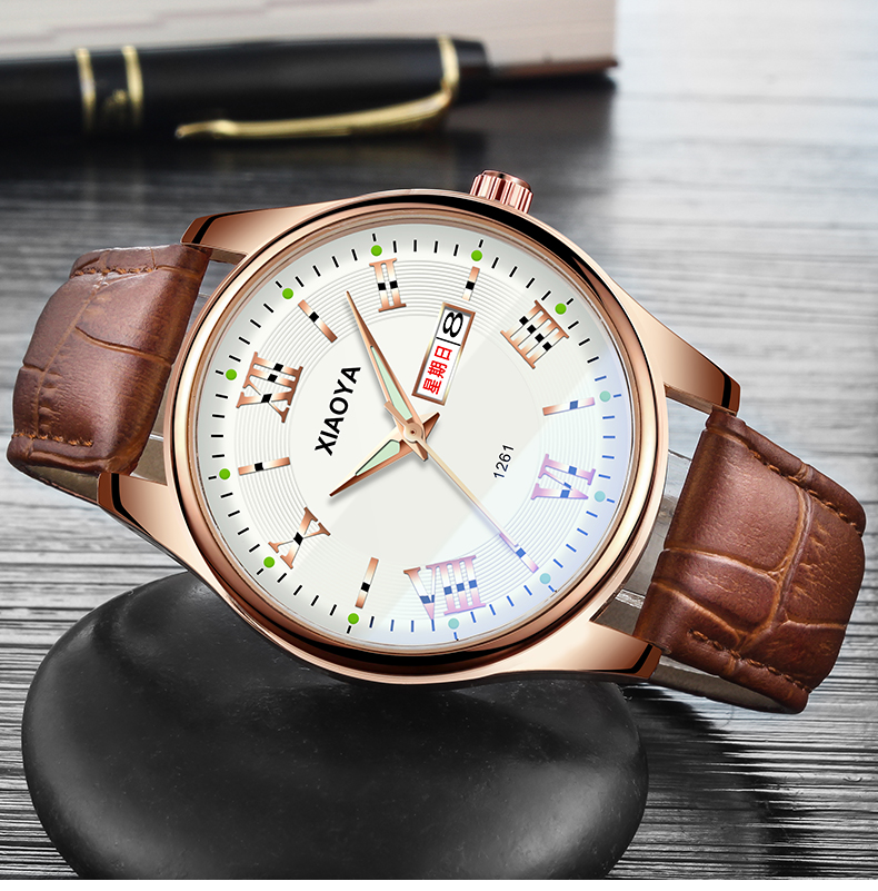 Jam tangan pria Tahan Air modis 2018 model baru Gaya Korea Tren murid