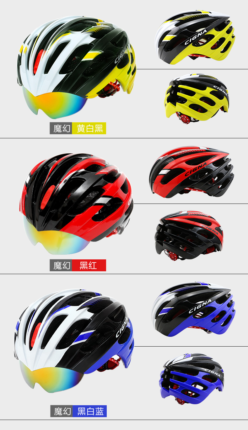 Casque cycliste mixte CIGNA - Ref 2234190 Image 25