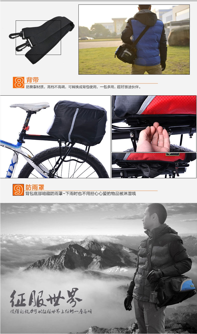 Sacoche pour vélo ROCKBROS - Ref 2219179 Image 16