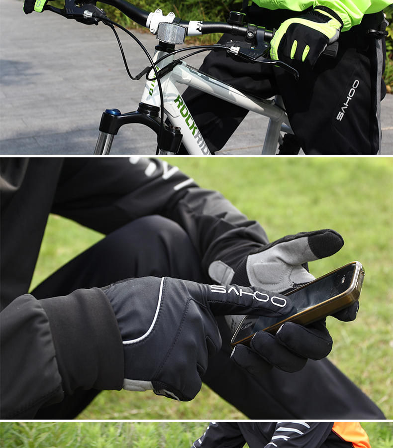 Gants pour vélo mixte SAHOO - Ref 2255258 Image 17