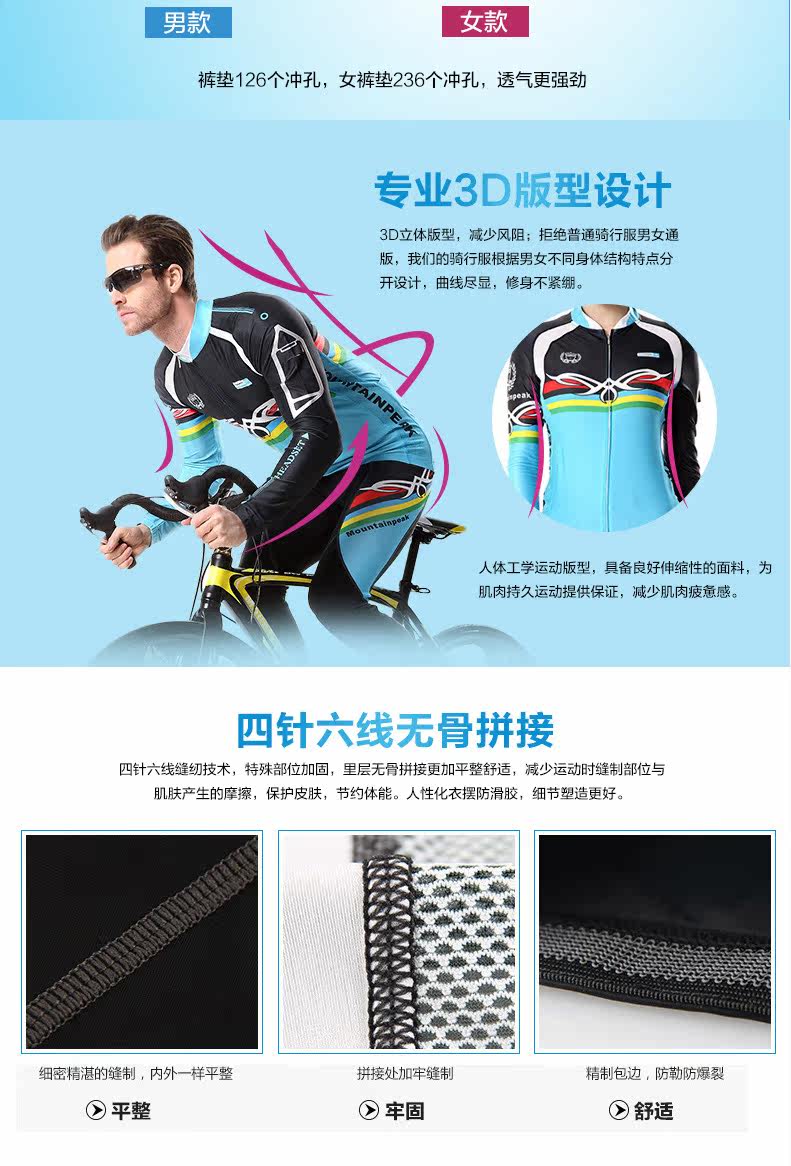 Tenue de cyclisme mixte SAVA - Ref 2214492 Image 11