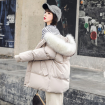 Cotton-padded jacket 2020 New down cotton clothes female winter short Korean version of loose bf student bread clothing small man cotton-padded clothes