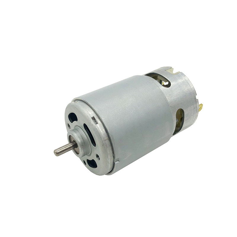 550 miniature DC motor with heat dissipation fan electric drill with motor 550 10 8V high speed car model motor