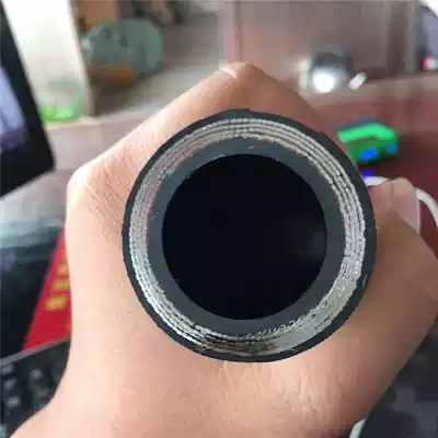 Inner diameter 13 16 19 22 25 32 51mm Four-layer steel wire wound rubber hose High pressure tubing