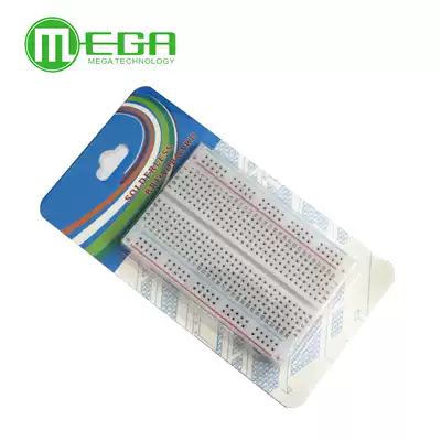 400 hole high quality breadboard circuit board hole board 8 5 x5 5cm can be combined splicing experimental board
