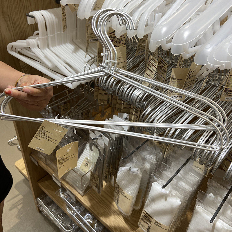 (Moji upgrade) Limit 50 aluminum hangers multi-functional non-marking household drying racks