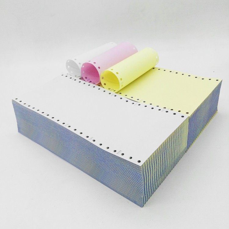 KTV printing on 120mm needle computer printing paper 40 column one-plus three-plus pound pound paper pharmacy hotel