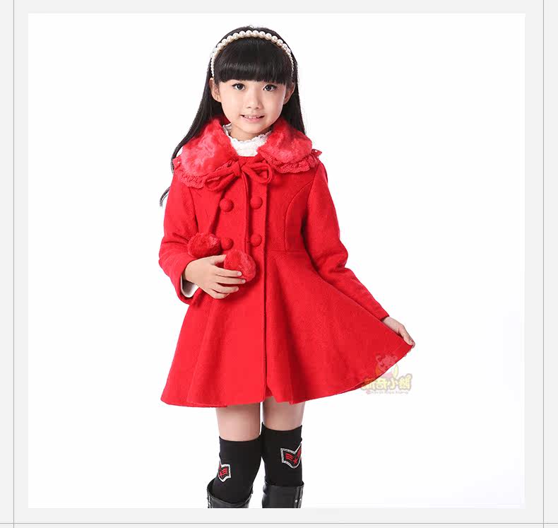 Manteau pour fille en laine - Ref 2161998 Image 25