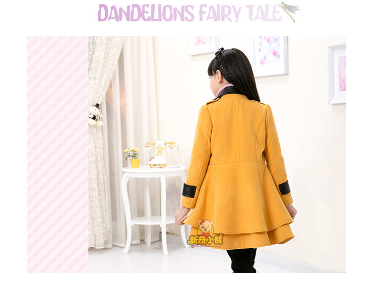 Manteau pour fille en mélange - Ref 2161674 Image 23