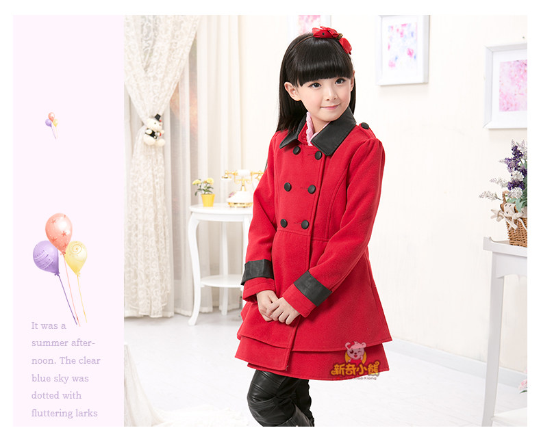 Manteau pour fille en mélange - Ref 2161674 Image 26