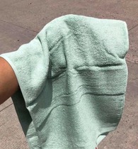 Stock cotton towel Sports long towel Towel New style towel Grass green towel