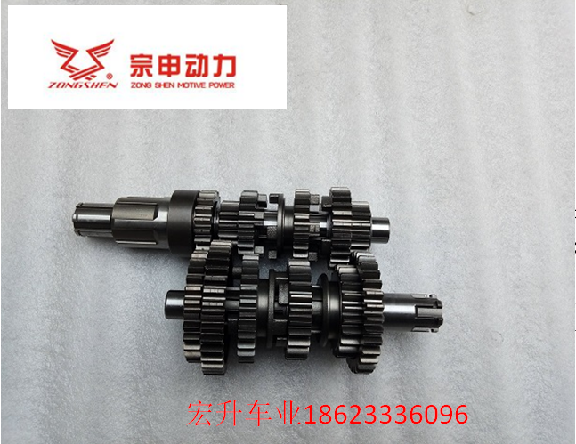 Zongshen Biyajiu CBB CGP125 150 balance shaft engine original main and auxiliary shaft gear gear teeth