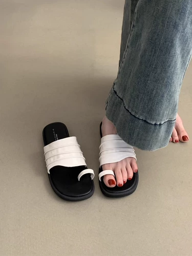 Тапочки, слайдеры, пляжная обувь, в корейском стиле