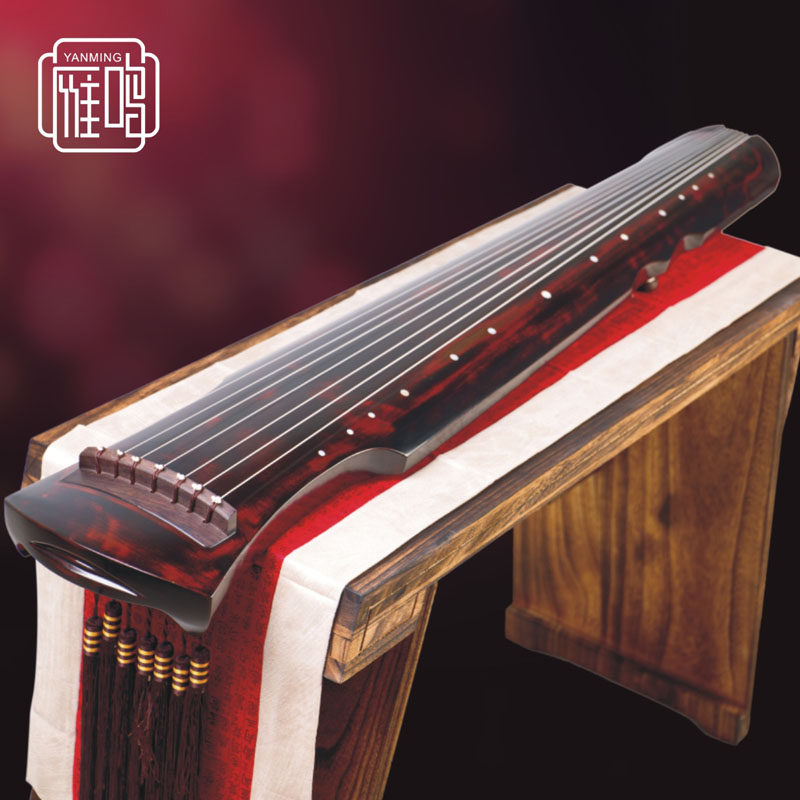 Old fir Fuxi-style guqin pure handmade raw lacquer test play Zhongni-style guqin for beginners to send accessories - Taobao