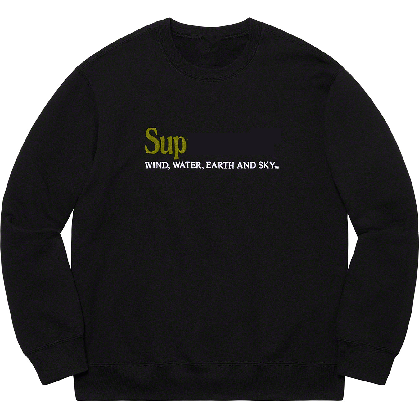 BlackLogan   20SS jointly tree Embroidery LOGO Crew neck Condom Sweater Four colors youth