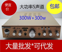 Amplifier High-power home audio HiFi amplifier Fever amplifier Plug-in card OK computer desktop reverb amplifier