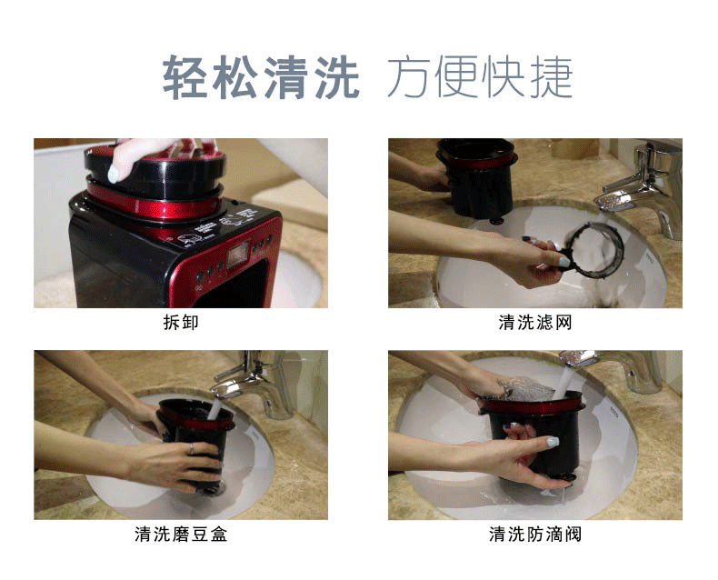 may xay ca phe Maybaum / Đức May Tree hộ gia đình Mini American tự động mới xay và bột cà phê - Máy pha cà phê máy pha cà phê espresso gia đình