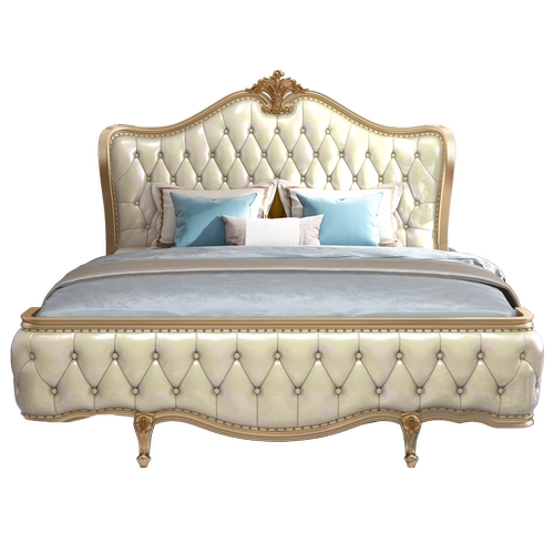 Современная и минималистичная мебель для двоих из натурального дерева для принцессы, 1.8м