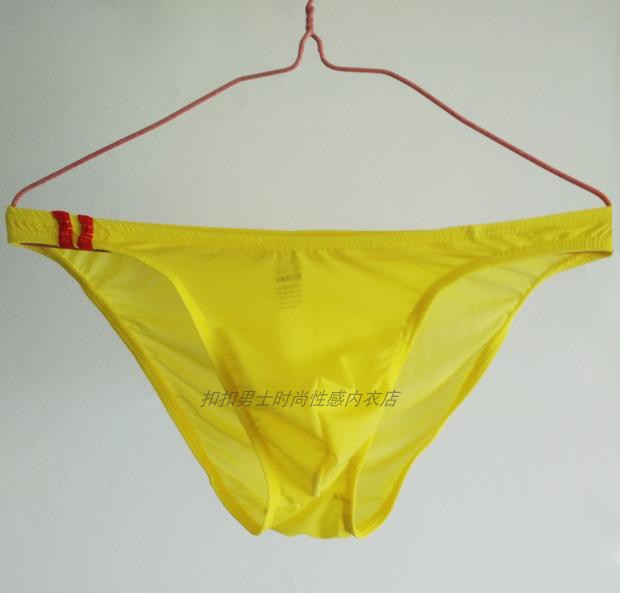 Mua 2 tặng 1 thời trang nam miễn phí không có băng lụa thấp eo nhỏ tam giác mỏng bên trong đồ lót thanh niên mùa hè mượt mà quần ren ngắn gợi cảm