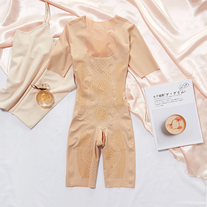 Italian caffeine fuel-fat far-infrared magnetotherapy shapewear negative ion postnatal close-up women's bunches waist-to-body clothes