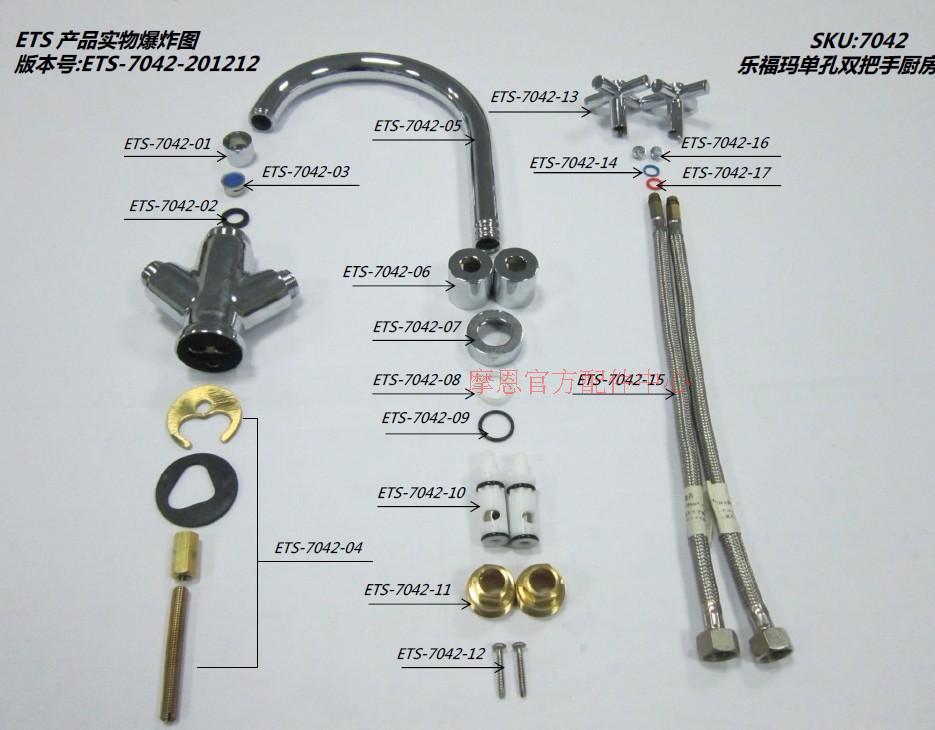 The 7042 tap accessories for the Morne