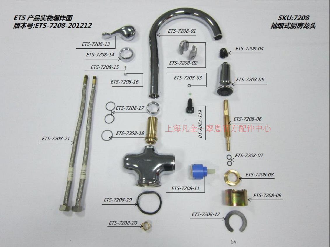 The 7208 tap accessories for the Morne