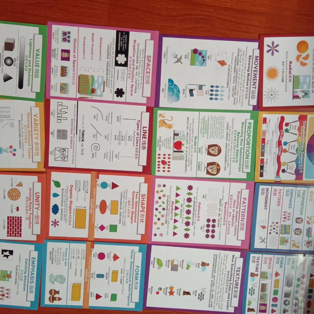 Mount Point New Old Painting Room Environment Art Elements and Design Principles Chinese version of the drawings 16 Zhang A3