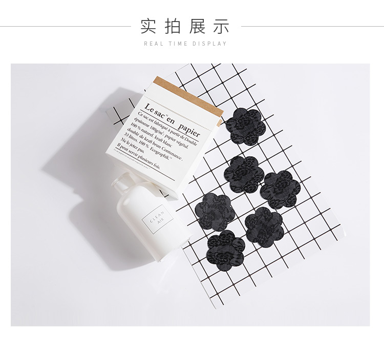 5 cặp áo ngực vô hình ở phía sau để thu thập miếng dán ngực quây chống trượt dán ngực tàng hình